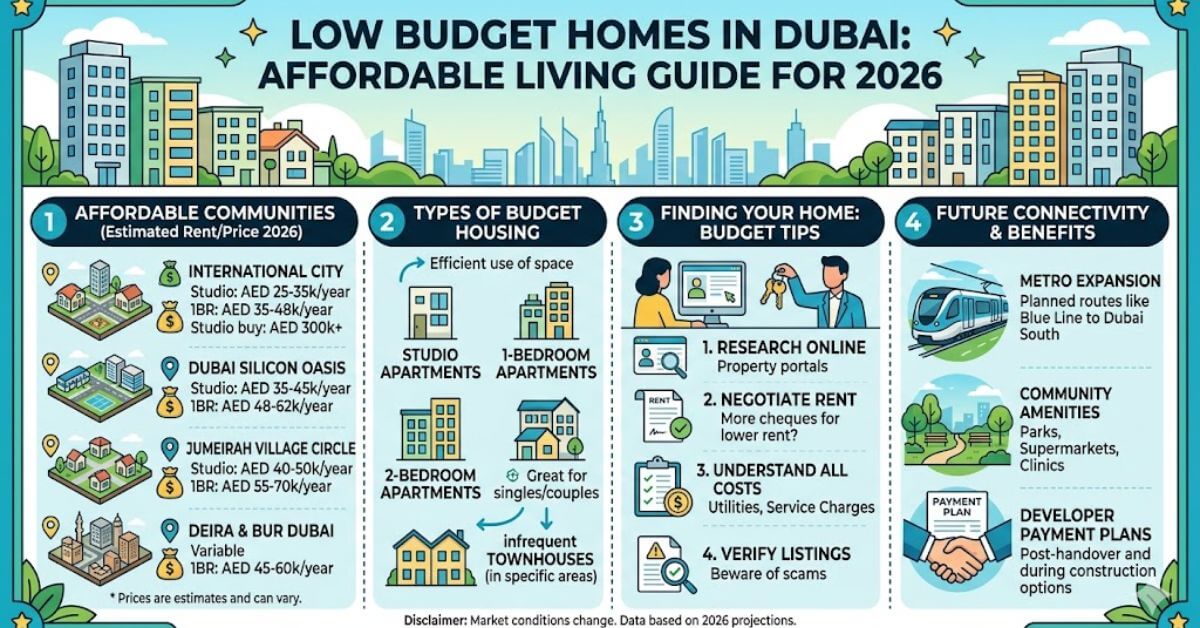 Low Budget Homes in Dubai