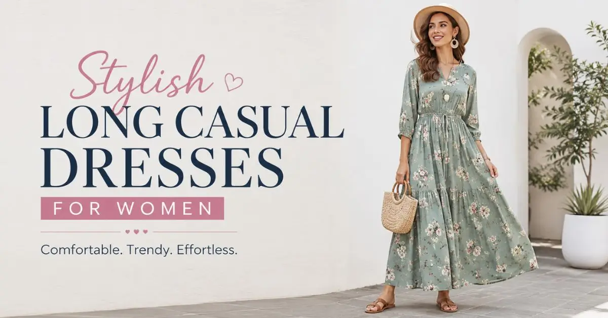 Stylish Long Casual Dresses for Women